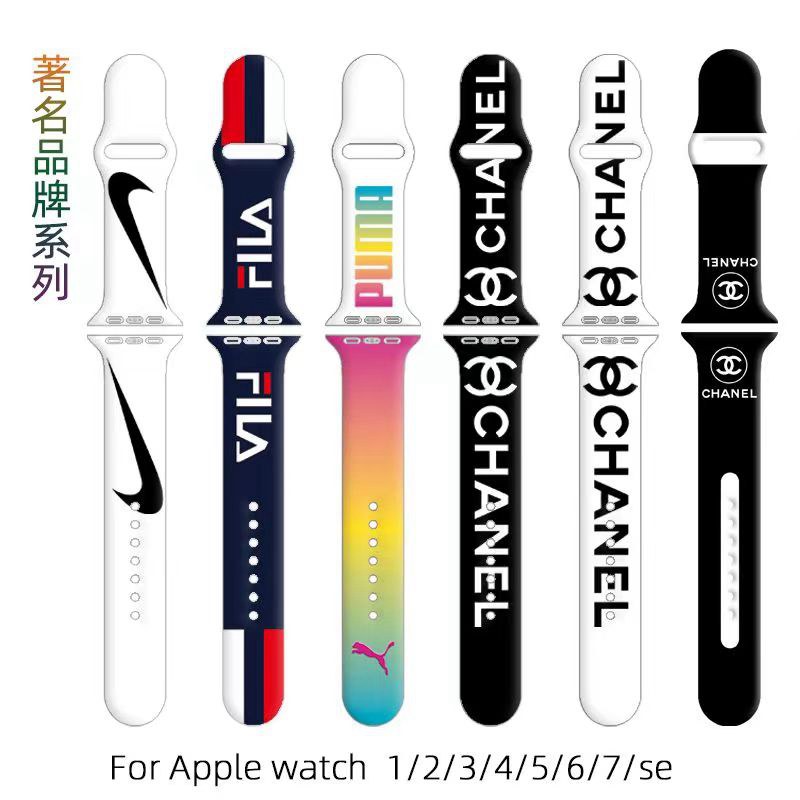  Watch BandLuxurious Leather Apple Watch BandLuxury Designer Classic Monogram Apple Watch Band