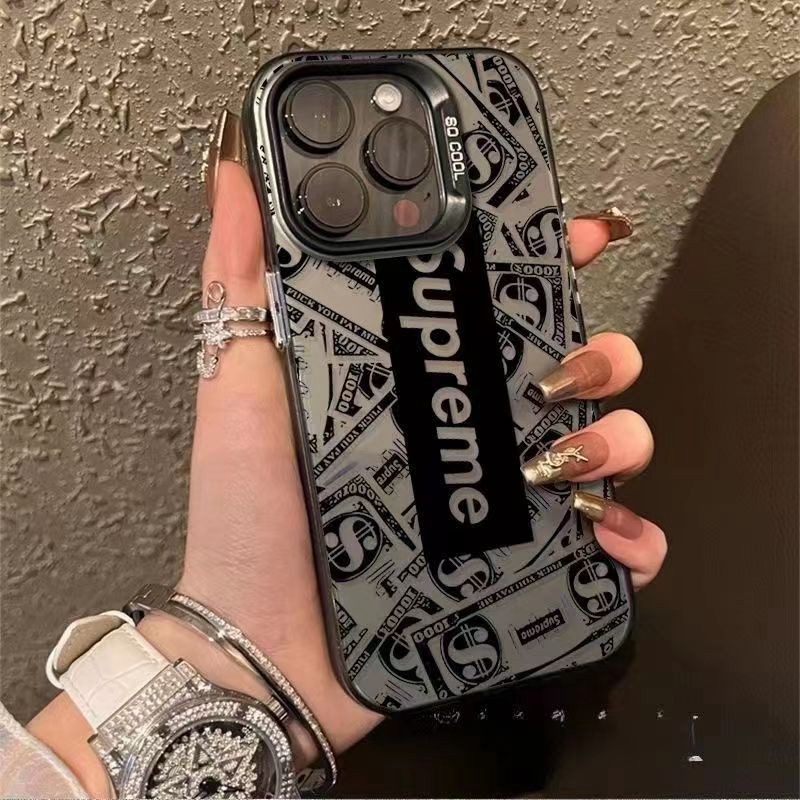coqueiPhone 15/14/13/12/11 PRO Max xr/xs case hülle CoverLuxury Supreme iPhone 15 Pro max 14 Case Back Cover coque 
