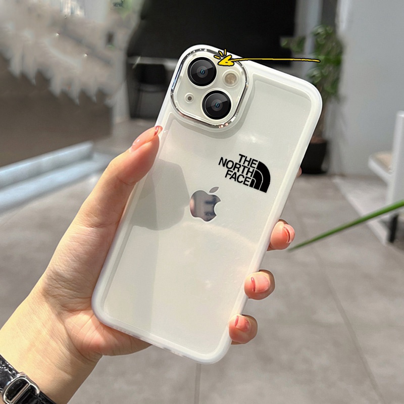 The North Face iphone 14 pro max 14 plus case clear luxury color logo cover></p>

<p><img src=