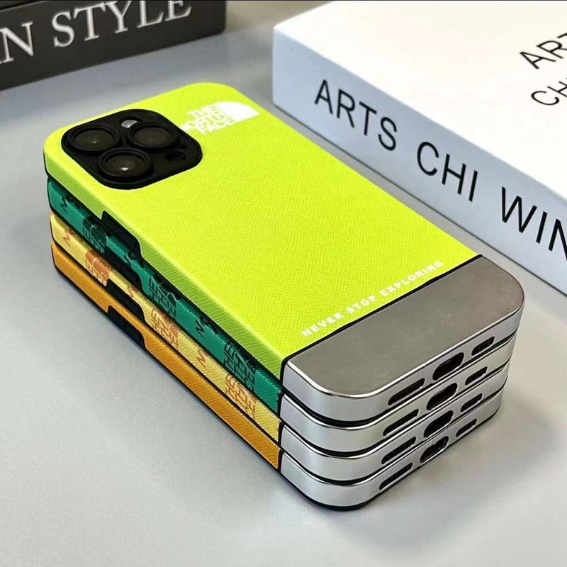 THE NORTH FACE  CoveriPhone13/14/15 Pro Max Wallet Flip Caseoriginal luxury fake case iphone xr xs