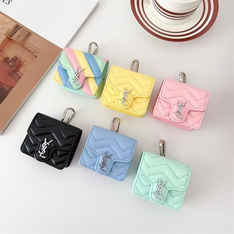 ysl Airpods 4 pro2 4 3 2 Protective Case Cover 